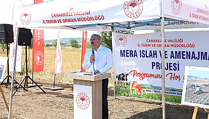 SELVİ KÖYÜ'NDE MERA ISLAH PROJESİ KAPSAMINDA ARPA HASADI GERÇEKLEŞTİRİLDİ