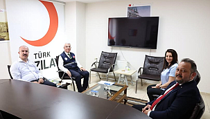 Vali Toraman'dan Kızılay Çanakkale Şubesi'ne Ziyaret