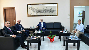 VALİ TORAMAN'DAN TEKİRDAĞ İL MÜFTÜSÜ MUSTAFA BİLGİÇ'E ZİYARET