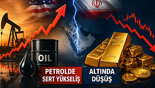 ABD-İRAN GERİLİMİ PETROLÜ YÜKSELTTİ, ALTINI GERİLETTİ