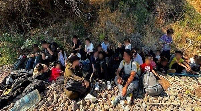 ÇANAKKALE'DE 4 GÖÇMEN KAÇAKÇILIĞI OPERASYONU