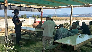 ÇANAKKALE'DE HUZUR UYGULAMASINDA 11 ARANAN ŞAHIS YAKALANDI