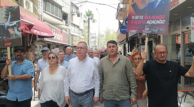 CHP KEPEZ BELDE ÖRGÜTÜ'NDEN ÇANAKKALE İL ÖRGÜTÜNE DESTEK