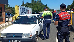 JANDARMADAN TRAFİKTE HUZUR VE GÜVEN UYGULAMASI