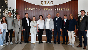 KÜRESEL SİVİL TOPLUM KURULUŞLARI KONFEDERASYONU'NDAN ÇTSO'YA ZİYARET