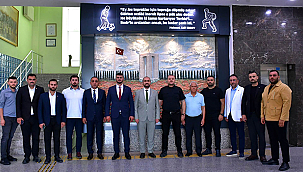 MHP ÇANAKKALE İL YÖNETİMİNDEN ÇOMÜ GENEL SEKRETERİ OĞUZ ÜNAL'A ZİYARET