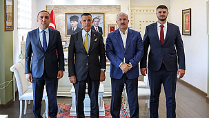 MHP HEYETİNDEN VALİ TORAMAN'A ZİYARET