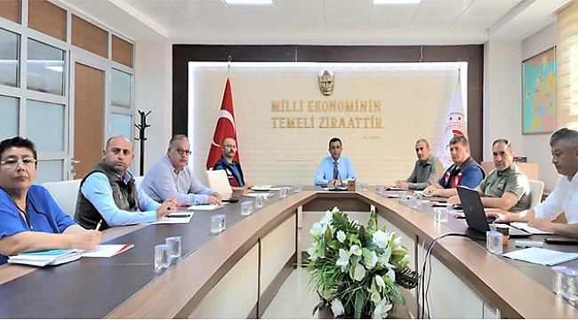 TARIM VE ORMAN BAKANLIĞI ÇANAKKALE İLİ TAŞRA BİRİMLERİ TOPLANTISI YAPILDI