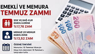 TEMMUZ ZAMLARI NETLEŞTİ, ÖDEME TAKVİMİ AÇIKLANDI
