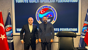 TURGAY KILIÇ'DAN TÜRKİYE SU ALTI SPORLARI FEDERASYONUNA ZİYARET