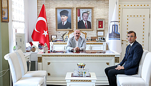 YENİ ÇAN KAYMAKAMI BÜLENT ŞİMŞEK'TEN VALİ TORAMAN'A ZİYARET