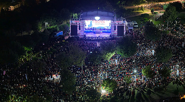 63. ULUSLARARASI TROYA FESTİVALİ RENKLİ ETKİNLİKLERLE SONA ERDİ