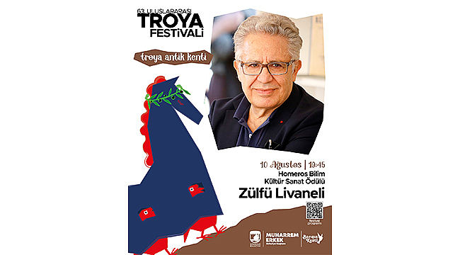 63. ULUSLARARASI TROYA FESTİVALİ RESMİ AÇILIŞ TÖRENİNE DAVETLİSİNİZ