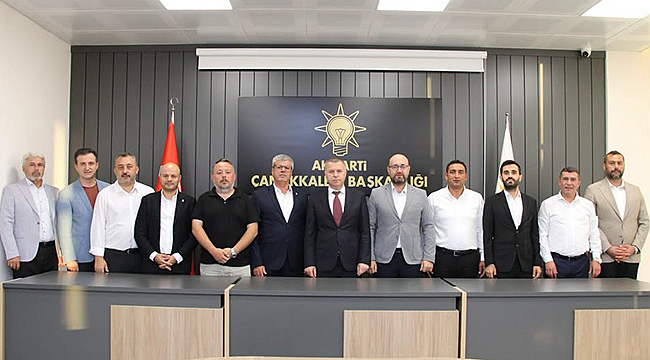 AK PARTİ TEŞKİLATLARI ÇANAKKALE'DE BİR ARAYA GELDİ