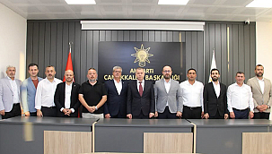AK PARTİ TEŞKİLATLARI ÇANAKKALE'DE BİR ARAYA GELDİ
