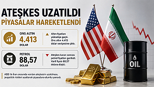 ATEŞKES KARARI PİYASALARI HAREKETLENDİRDİ: ALTIN YÜKSELDİ, PETROL GERİLEDİ