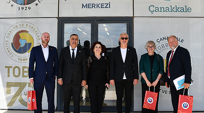 AVUSTRALYA BÜYÜKELÇİSİ VİNCENT'TAN ÇTSO'YA ZİYARET