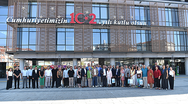 BAŞKAN ERKEK, KARDEŞ KENT HEYETLERİNİ AĞIRLADI