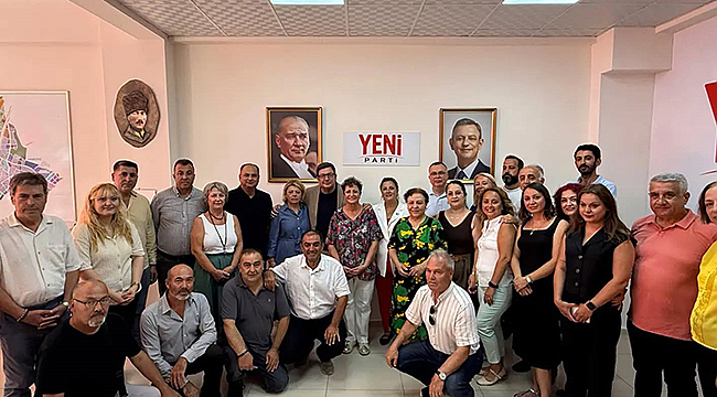 BAŞKAN ERKEK'TEN YENİ PARTİ KEPEZ BELDE ÖRGÜTÜ'NE ZİYARET