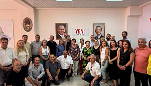 BAŞKAN ERKEK'TEN YENİ PARTİ KEPEZ BELDE ÖRGÜTÜ'NE ZİYARET