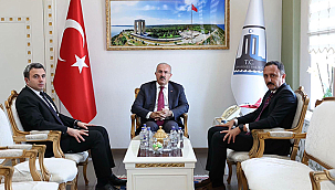 BAŞSAVCI VE ADALET KOMİSYONU BAŞKANI'NDAN VALİ TORAMAN'A ZİYARET
