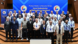 BİGA TSO GENEL SEKRETERİ, TOBB BİLGİLENDİRME SEMİNERİ'NE KATILDI