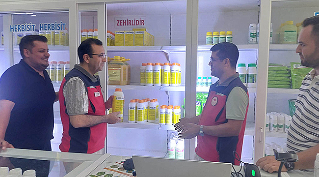BİTKİ KORUMA ÜRÜNLERİ SATIŞ YERLERİNE DENETİM