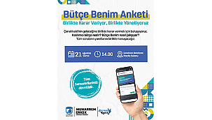 "BÜTÇE BENİM ANKETİ" İÇİN BİLGİLENDİRME TOPLANTISI DÜZENLENECEK
