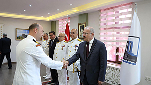 ÇANAKKALE'DE 30 AĞUSTOS TEBRİKLERİ KABUL EDİLDİ
