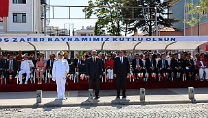 ÇANAKKALE'DE 30 AĞUSTOS ZAFER BAYRAMI COŞKUYLA KUTLANDI