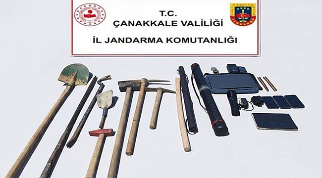 ÇANAKKALE'DE JANDARMADAN KAÇAKÇILIK OPERASYONU
