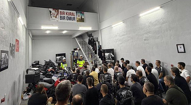 ÇANAKKALE'DE MOTOSİKLETLERE YÖNELİK TRAFİK DENETİMİ