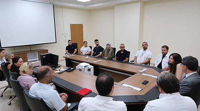 ÇOMÜ HASTANESİNDE BAŞMÜDÜRLÜK GÖREVİNDE DEVİR TESLİM