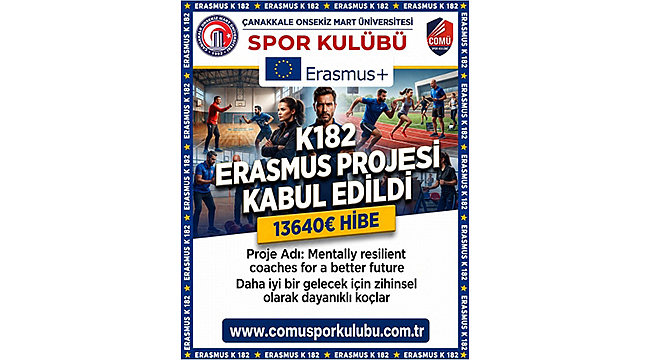 ÇOMÜ SPOR KULÜBÜ AVRUPA'YA AÇILIYOR!