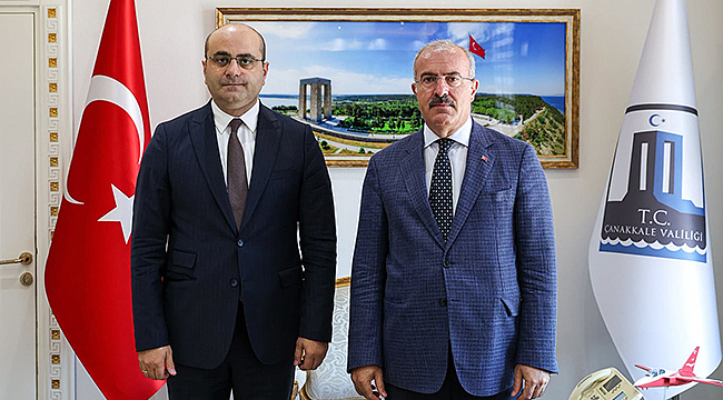 GÜRCİSTAN BAŞKONSOLOSU JİSHKARYANİ, VALİ TORAMAN'I ZİYARET ETTİ