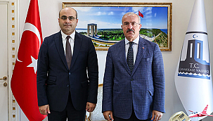GÜRCİSTAN BAŞKONSOLOSU JİSHKARYANİ, VALİ TORAMAN'I ZİYARET ETTİ