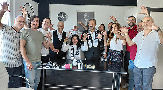 İSKENDEROĞLU VE BARIŞ'TAN 1903 ÇANAKKALE BEŞİKTAŞLILAR DERNEĞİ'NE ZİYARET