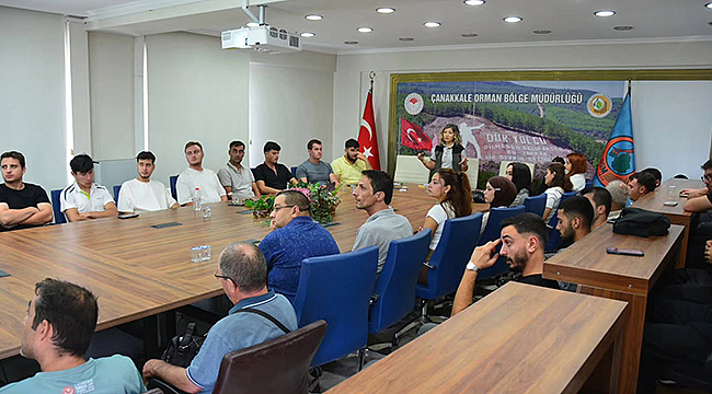İUP PERSONELİNE ORMAN YANGINLARIYLA MÜCADELE EĞİTİMİ
