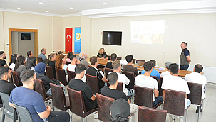 İUP PERSONELİNE ORMAN YANGINLARIYLA MÜCADELE EĞİTİMİ