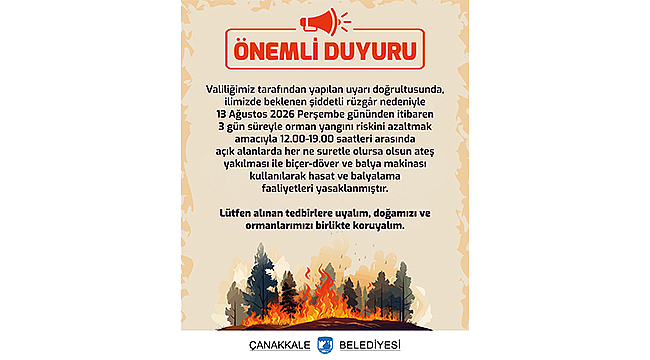 ÖNEMLİ DUYURU!!!