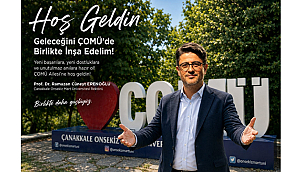 REKTÖR ERENOĞLU'NDAN ÇOMÜ'NÜN YENİ ÖĞRENCİLERİNE HOŞ GELDİNİZ MESAJI