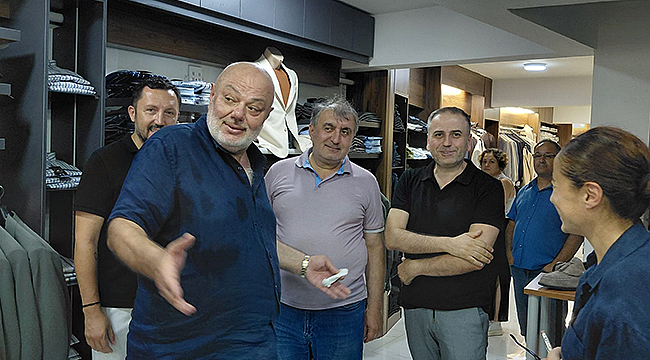 ŞAKİR SEMİZOĞLU'NDAN ÇANAKKALE ÇARŞISINDA ESNAF ZİYARETİ