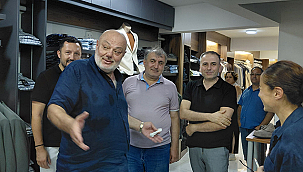 ŞAKİR SEMİZOĞLU'NDAN ÇANAKKALE ÇARŞISINDA ESNAF ZİYARETİ