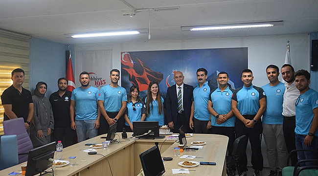 UMKE HAFTASINDA ÇANAKKALE EKİBİNE TEŞEKKÜR