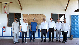 VALİ TORAMAN, ASSOS ANTİK KENTİ'NDE İNCELEMELERDE BULUNDU