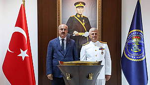 VALİ TORAMAN'DAN EMEKLİYE AYRILAN KOMUTANLARA VEDA ZİYARETİ