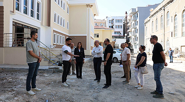 VALİ TORAMAN EĞİTİM YATIRIMLARINI İNCELEDİ