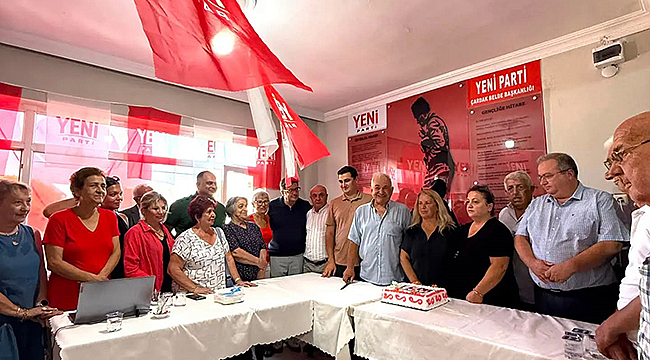 YENİ PARTİ ÇARDAK BELDE BAŞKANLIĞI AÇILDI
