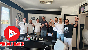 1903 ÇANAKKALE BEŞİKTAŞLILAR DERNEĞİ RIDVAN UZ'U AĞIRLADI: GÜNDEM TÜRK FUTBOLU