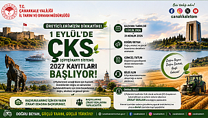 2027 ÜRETİM YILI ÇKS BAŞVURULARI BAŞLADI
